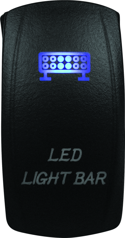 DragonFire Racing Lighted Switch Led Light Bar On/Off Blue DragonFire Racing Relays  AXOPROS