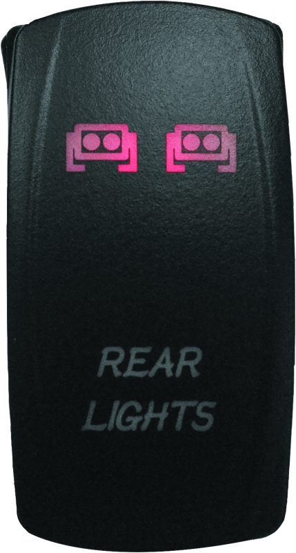DragonFire Racing Lighted Switch Rear Light On/Off Red DragonFire Racing Relays  AXOPROS