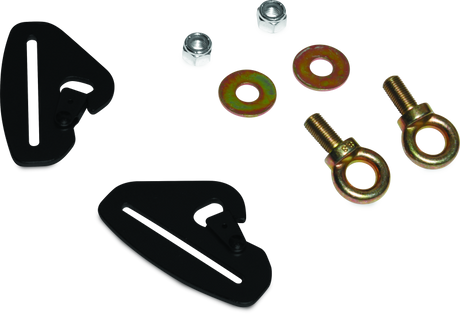 DragonFire Racing Quick-Release Snap Hook Harness Tab Kits 3in DragonFire Racing Quick Release Adapters  AXOPROS