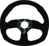 DragonFire Racing Steering Wheels - D-shaped- Suede- Iron Series- 0in offset DragonFire Racing Steering Wheels  AXOPROS