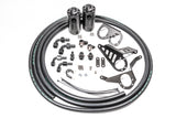 Dual Catch Can Kit, MK4 Supra, Fluid Lock / 1994-2002 Toyota Supra (all versions) Radium Engineering Oil Catch Cans  AXOPROS
