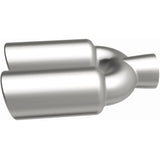 Dual Exhaust Tip - 2.25in. Inlet/3in. Outlet MagnaFlow Exhaust Products Exhaust Tail Pipe Tip  AXOPROS