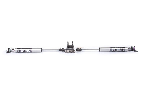 Dual Steering Stabilizer Kit W/ FOX 2.0 Performance Shocks - Jeep Wrangler TJ (97-06)- Cherokee XJ (84-01)- Grand Cherokee ZJ (93-98) BDS Suspension Steering Stabilizer Hardware Kit  AXOPROS