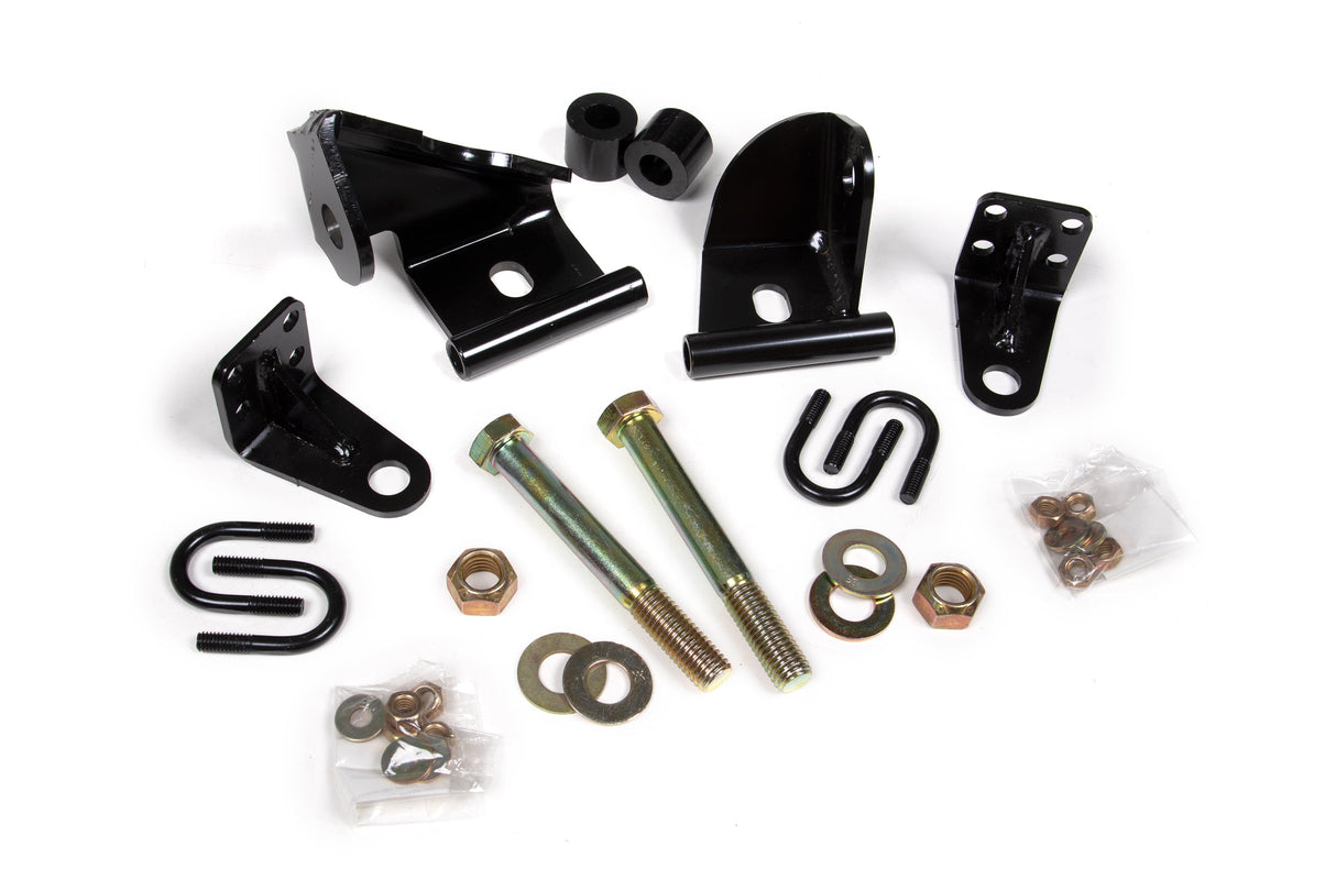 Dual Steering Stabilizer Mounting Kit - Ford F150 (04-08) 4WD BDS Suspension Steering Stabilizer Hardware Kit  AXOPROS