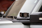 DV8 21-22 Ford Bronco A-Pillar Pod Light Mounts DV8 Offroad Light Mounts  AXOPROS