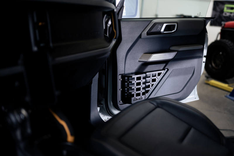 DV8 21-23 Ford Bronco Front Door Pocket Molle Panels DV8 Offroad Exterior Trim  AXOPROS
