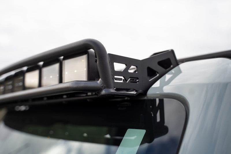 DV8 21+ Ford Bronco Curved Light Bracket for 12 3in. Pod Lights DV8 Offroad Light Mounts  AXOPROS