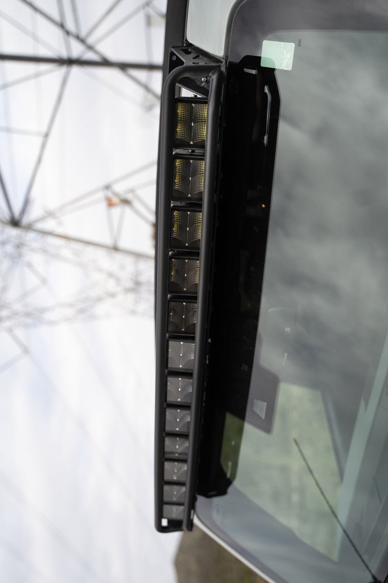 DV8 21+ Ford Bronco Curved Light Bracket for 12 3in. Pod Lights DV8 Offroad Light Mounts  AXOPROS