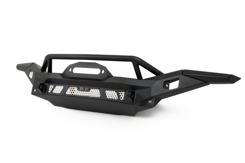 DV8 Offroad 07-18 Jeep Wrangler JK / 18-23 Wrangler JL / 20-23 Gladiator JT MTO Series Front Bumper DV8 Offroad Bumpers - Steel  AXOPROS