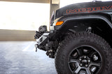DV8 Offroad 07-18 Jeep Wrangler JK / 18-23 Wrangler JL / 20-23 Gladiator JT MTO Series Front Bumper DV8 Offroad Bumpers - Steel  AXOPROS