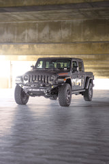 DV8 Offroad 07-18 Jeep Wrangler JK / 18-23 Wrangler JL / 20-23 Gladiator JT MTO Series Front Bumper DV8 Offroad Bumpers - Steel  AXOPROS