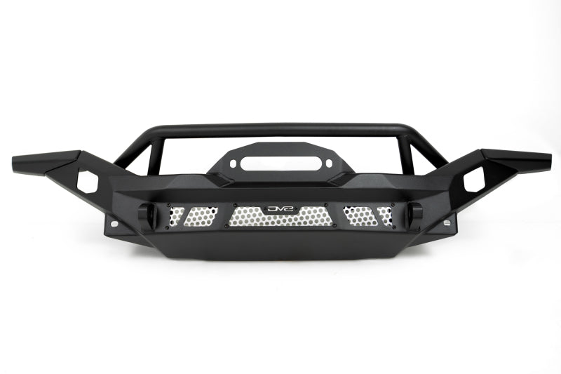 DV8 Offroad 07-18 Jeep Wrangler JK / 18-23 Wrangler JL / 20-23 Gladiator JT MTO Series Front Bumper DV8 Offroad Bumpers - Steel  AXOPROS