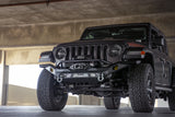 DV8 Offroad 07-18 Jeep Wrangler JK / 18-23 Wrangler JL / 20-23 Gladiator JT MTO Series Front Bumper DV8 Offroad Bumpers - Steel  AXOPROS