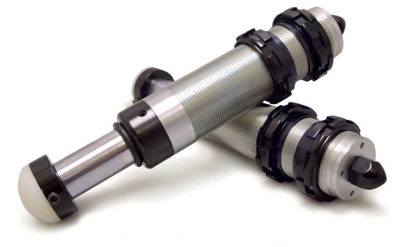 DV8 Offroad 07-18 Jeep Wrangler JK 2.0 Hydraulic 2.5in Stroke Bump Stop (Pair) DV8 Offroad Bump Stops  AXOPROS