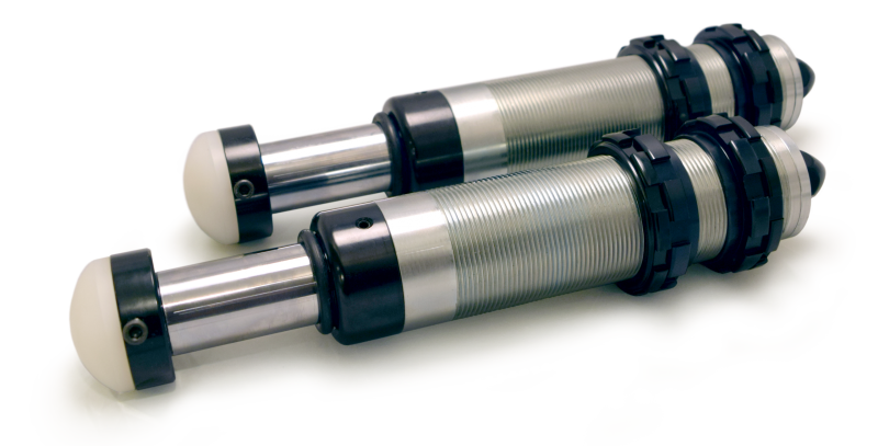 DV8 Offroad 07-18 Jeep Wrangler JK 2.0 Hydraulic 2.5in Stroke Bump Stop (Pair) DV8 Offroad Bump Stops  AXOPROS