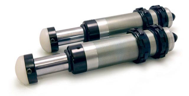 DV8 Offroad 07-18 Jeep Wrangler JK 2.0 Hydraulic 2.5in Stroke Bump Stop (Pair) DV8 Offroad Bump Stops  AXOPROS