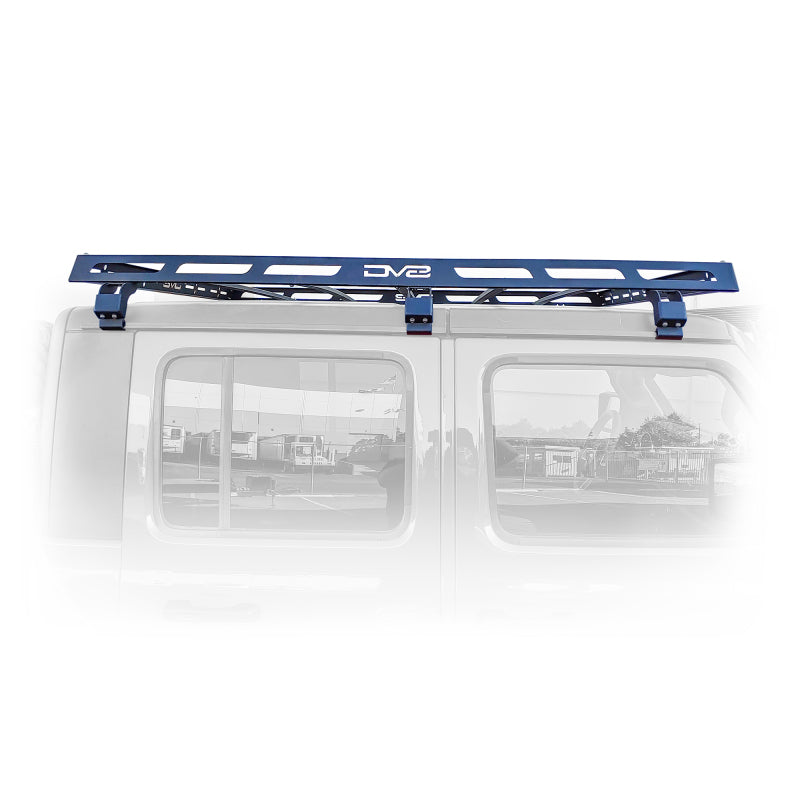 DV8 Offroad 07-18 Jeep Wrangler JK 4 DR / JL 2 DR & JT / 18+ Gladiator Roof Rack DV8 Offroad Roof Rack  AXOPROS