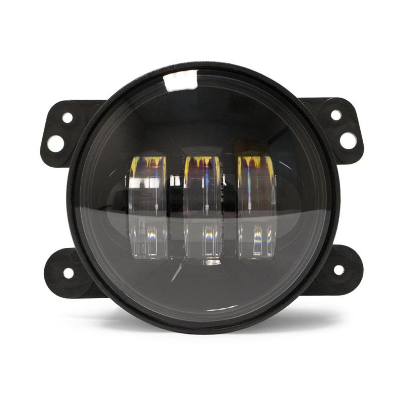 DV8 Offroad 07-18 Jeep Wrangler JK 4in 30W LED Replacement Fog Lights DV8 Offroad Fog Lights  AXOPROS
