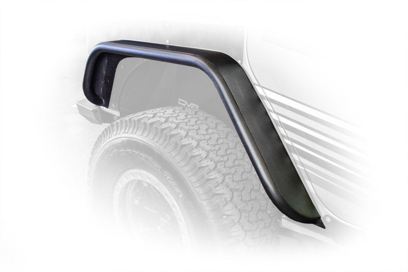 DV8 Offroad 07-18 Jeep Wrangler JK Front & Rear Flat Tube Fenders DV8 Offroad Fenders  AXOPROS