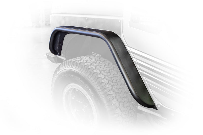 DV8 Offroad 07-18 Jeep Wrangler JK Front & Rear Flat Tube Fenders DV8 Offroad Fenders  AXOPROS