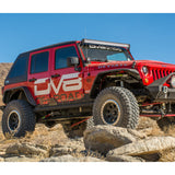 DV8 Offroad 07-18 Jeep Wrangler JK Front & Rear Flat Tube Fenders DV8 Offroad Fenders  AXOPROS