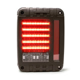 DV8 Offroad 07-18 Jeep Wrangler JK Horizontal LED Tail Light DV8 Offroad Tail Lights  AXOPROS