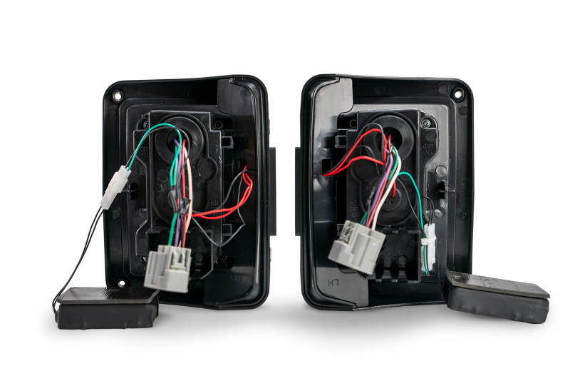 DV8 Offroad 07-18 Jeep Wrangler JK Octagon LED Tail Light DV8 Offroad Tail Lights  AXOPROS