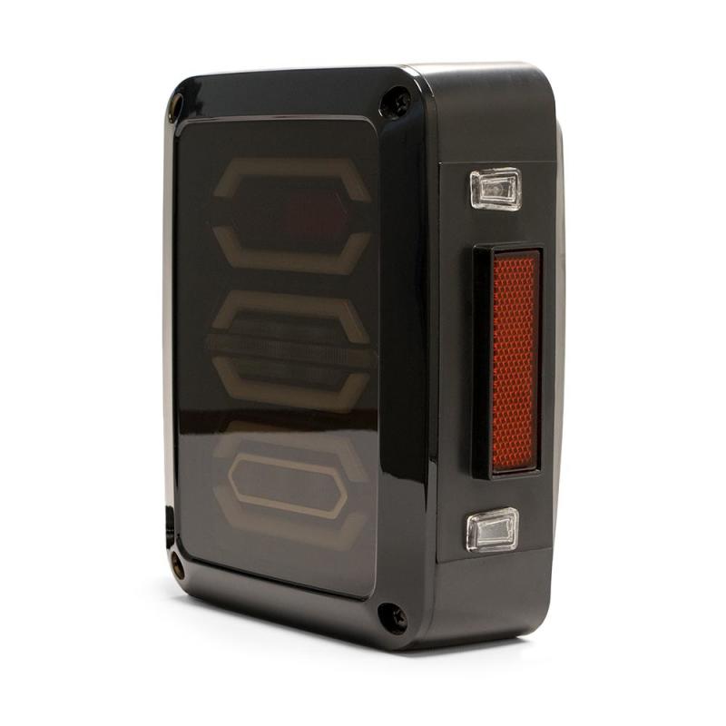 DV8 Offroad 07-18 Jeep Wrangler JK Octagon LED Tail Light DV8 Offroad Tail Lights  AXOPROS