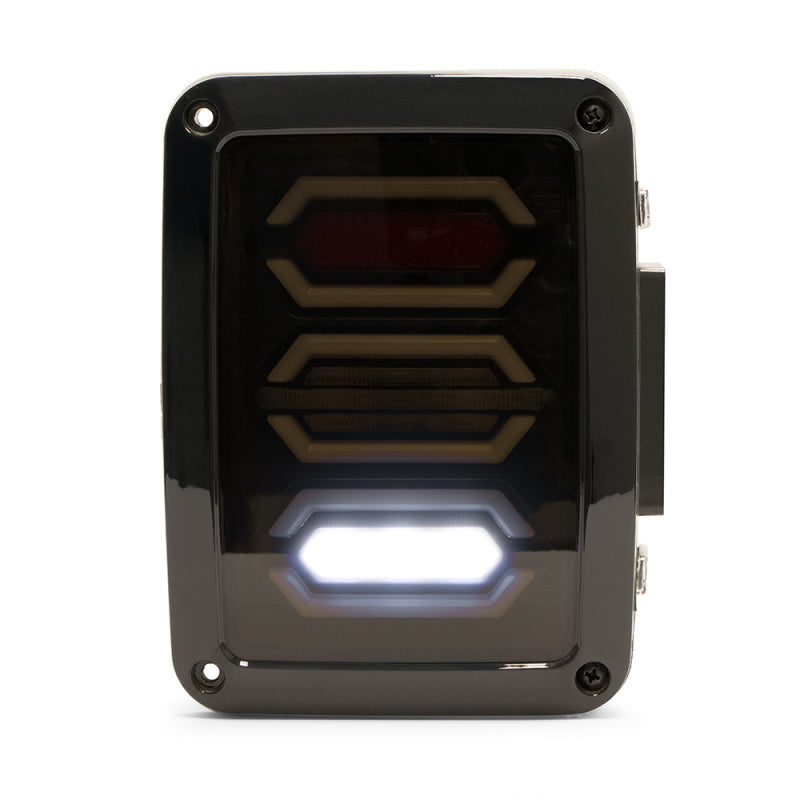 DV8 Offroad 07-18 Jeep Wrangler JK Octagon LED Tail Light DV8 Offroad Tail Lights  AXOPROS