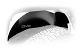 DV8 Offroad 07-18 Jeep Wrangler JK Rear Aluminum Inner Fender - Black DV8 Offroad Wheel Well Liners  AXOPROS