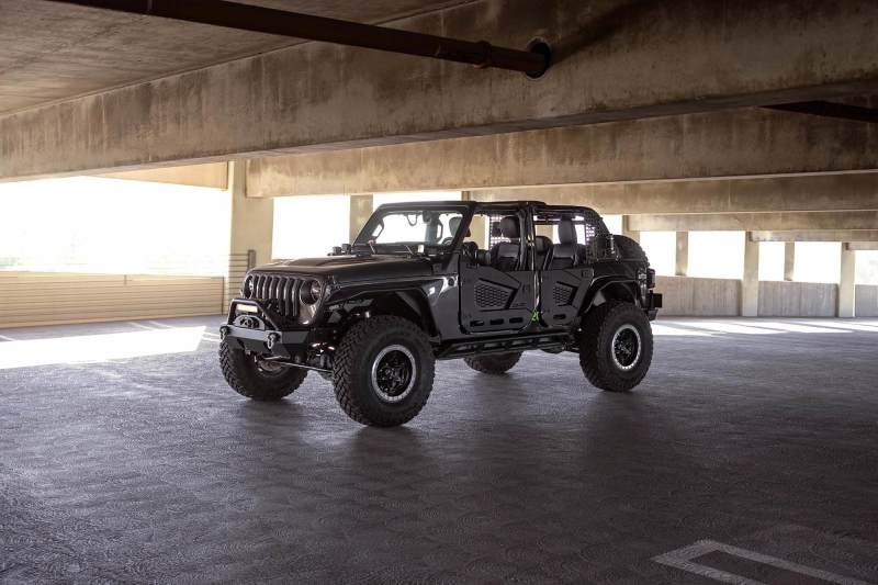 DV8 Offroad 07-23 Jeep Wrangler JK/JL & Gladiator JT FS-15 Series Front Bumper DV8 Offroad Bumpers - Steel  AXOPROS