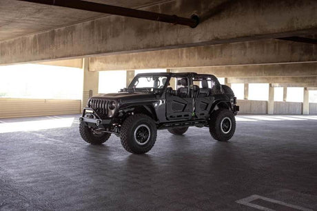 DV8 Offroad 07-23 Jeep Wrangler JK/JL & Gladiator JT FS-15 Series Front Bumper DV8 Offroad Bumpers - Steel  AXOPROS