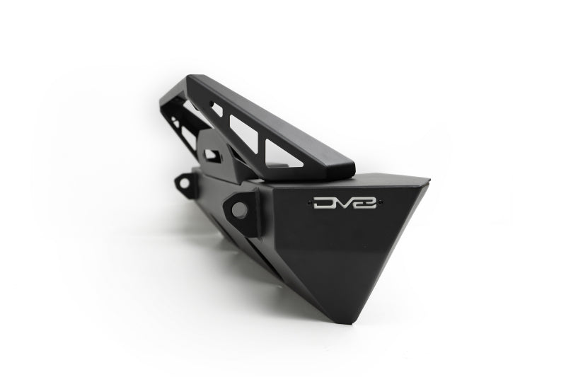 DV8 Offroad 07-23 Jeep Wrangler/Gladiator JT/JK/JL FS-25 Stubby Front Bumper w/Plated Bull Bar DV8 Offroad Bumpers - Steel  AXOPROS