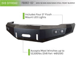 DV8 Offroad 10-14 Dodge Ram 2500/3500 Front Bumper DV8 Offroad Bumpers - Steel  AXOPROS