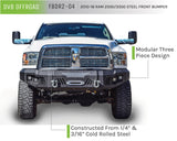 DV8 Offroad 10-18 RAM 2500 Front Bumper DV8 Offroad Bumpers - Steel  AXOPROS