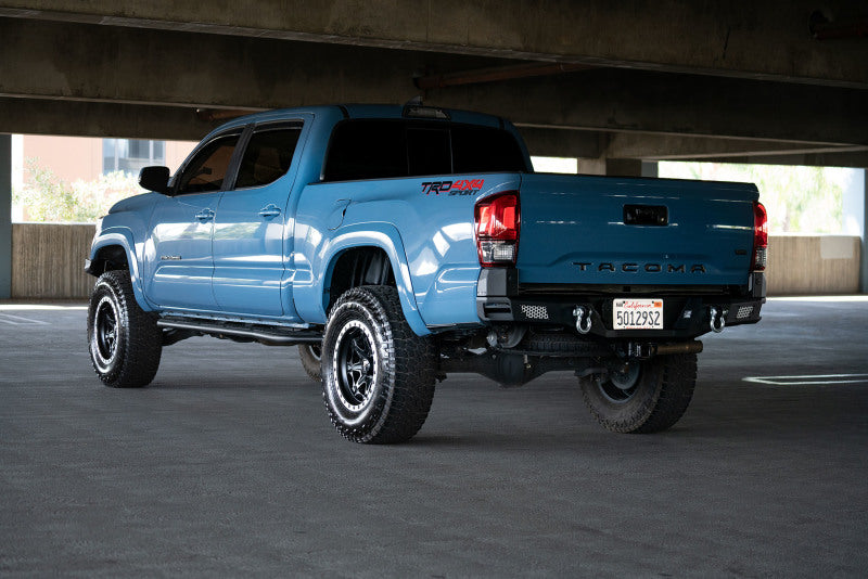 DV8 Offroad 16-23 Toyota Tacoma MTO Series Rear Bumper DV8 Offroad Bumpers - Steel  AXOPROS