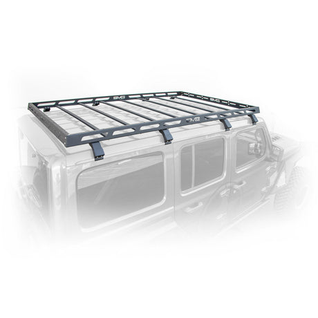 DV8 Offroad 18-21 Jeep Wrangler JL 4-Door Roof Rack DV8 Offroad Roof Rack  AXOPROS