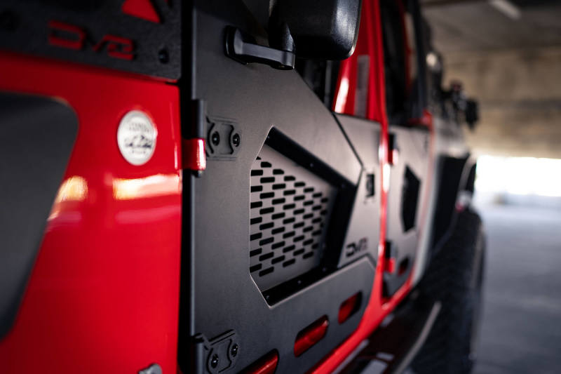 DV8 Offroad 18-22 Jeep Wrangler JL/JT Spec Series Half Doors - Front Set DV8 Offroad Doors  AXOPROS