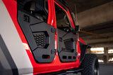 DV8 Offroad 18-22 Jeep Wrangler JL/JT Spec Series Half Doors - Rear Set DV8 Offroad Doors  AXOPROS