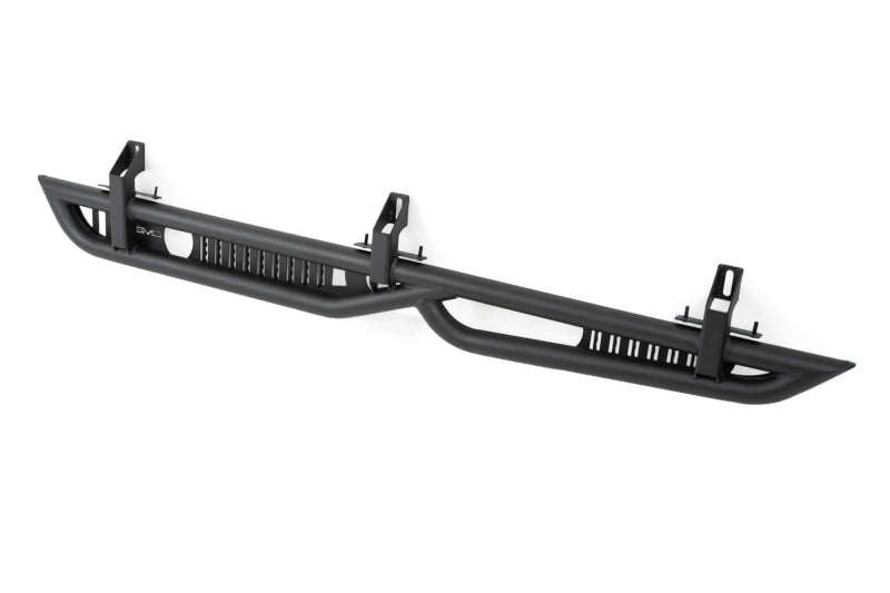 DV8 Offroad 18-23 Jeep Wrangler JL 4 Door Body/Pinch Weld Mounted Step DV8 Offroad Side Steps  AXOPROS