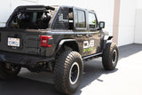 DV8 Offroad 18-23 Jeep Wrangler JL 4 Door FS-15 Series Rock Sliders DV8 Offroad Body Armor & Rock Rails  AXOPROS