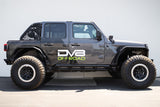 DV8 Offroad 18-23 Jeep Wrangler JL 4 Door FS-15 Series Rock Sliders DV8 Offroad Body Armor & Rock Rails  AXOPROS