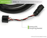 DV8 Offroad 18+ Jeep JL/Gladiator TJ / 7in Headlights Adapter Kit DV8 Offroad Headlights  AXOPROS