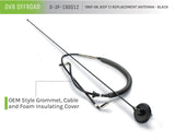 DV8 Offroad 1997-06 Jeep TJ Replacement Antenna Black DV8 Offroad Antennas  AXOPROS
