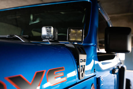 DV8 Offroad 20-22 Jeep JL 392/ Jeep JT Mojave Edition Dual Pod Light Mounts DV8 Offroad Light Mounts  AXOPROS