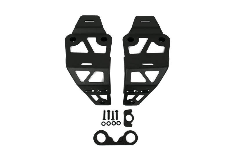 DV8 Offroad 20-22 Jeep JL 392/ Jeep JT Mojave Edition Dual Pod Light Mounts DV8 Offroad Light Mounts  AXOPROS