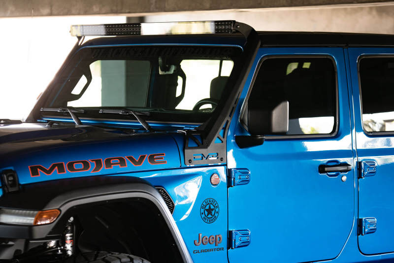 DV8 Offroad 20-22 Jeep JL 392 & JT Mojave A-Pillar Light Bar Mount DV8 Offroad Light Mounts  AXOPROS