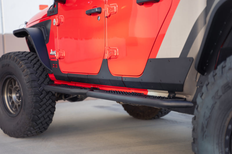 DV8 Offroad 20-23 Jeep Gladiator JT Rock Skins DV8 Offroad Body Armor & Rock Rails  AXOPROS