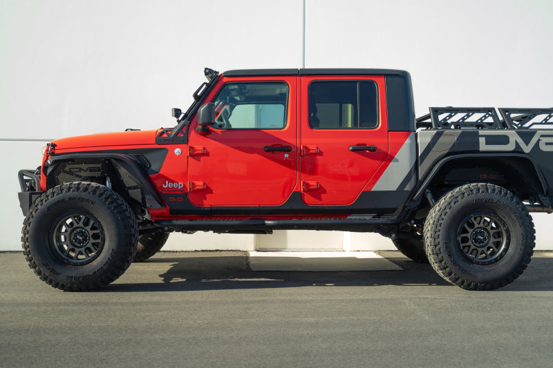 DV8 Offroad 20-23 Jeep Gladiator JT Rock Skins DV8 Offroad Body Armor & Rock Rails  AXOPROS