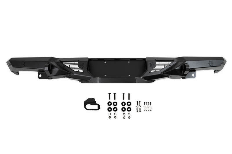 DV8 Offroad 20-23 Jeep Gladiator JT Spec Series Rear Bumper DV8 Offroad Bumpers - Steel  AXOPROS
